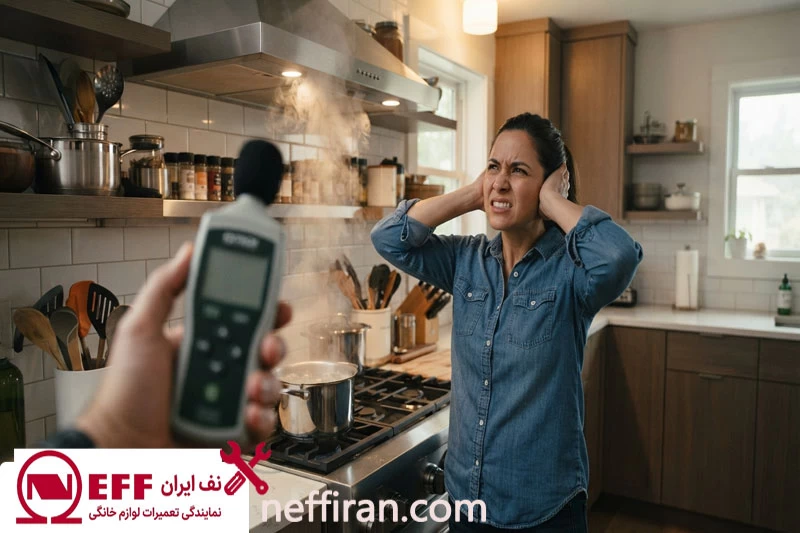 صدای زیاد یا غیر عادی