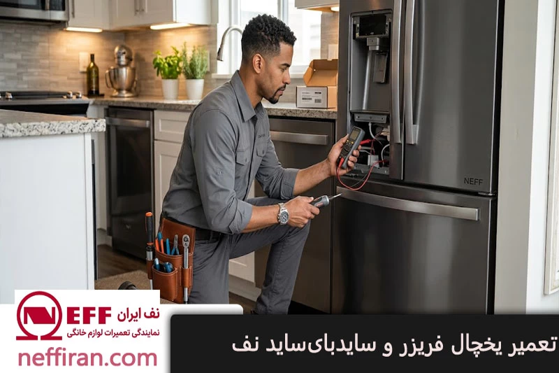 تعمیر یخچال فریزر و ساید بای ساید نف