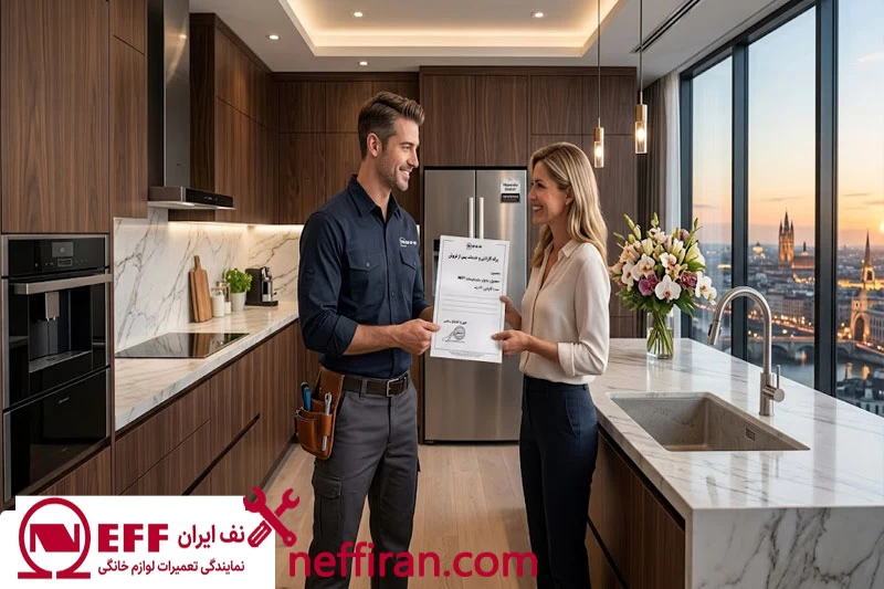 مزایای خدمات نمایندگی تعمیرات نف