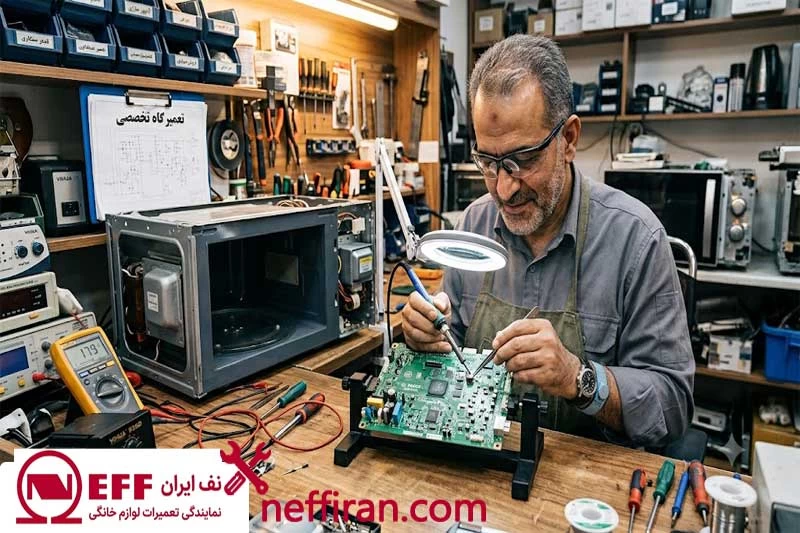نمایندگی تعمیرات ماکروفر نف در تهران