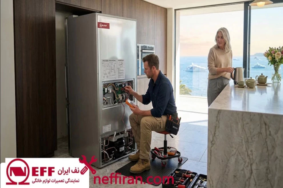 تعمیر یخچال فریزر نف در محل
