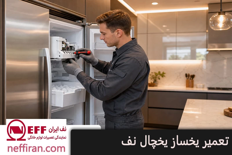 تعمیر یخساز یخچال نف