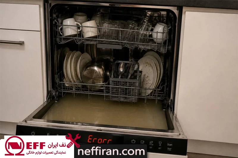 علائم خرابی پمپ تخلیه ظرفشویی نف