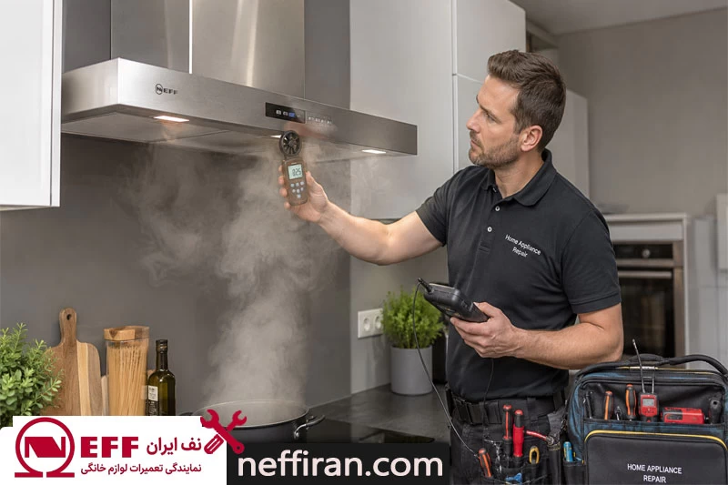 دلایل رایج صدای زیاد هود نف