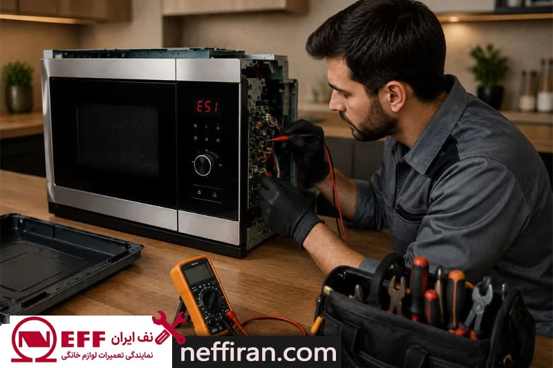 ارور E51 مایکروفر نف
