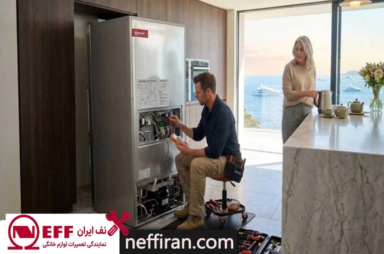 تعمیر یخچال فریزر نف در محل
