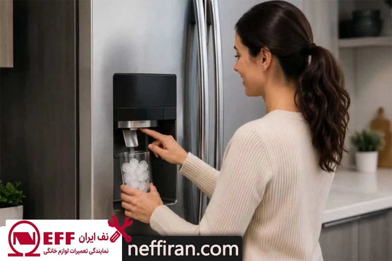 راه های جلوگیری از خرابی یخساز یخچال neff